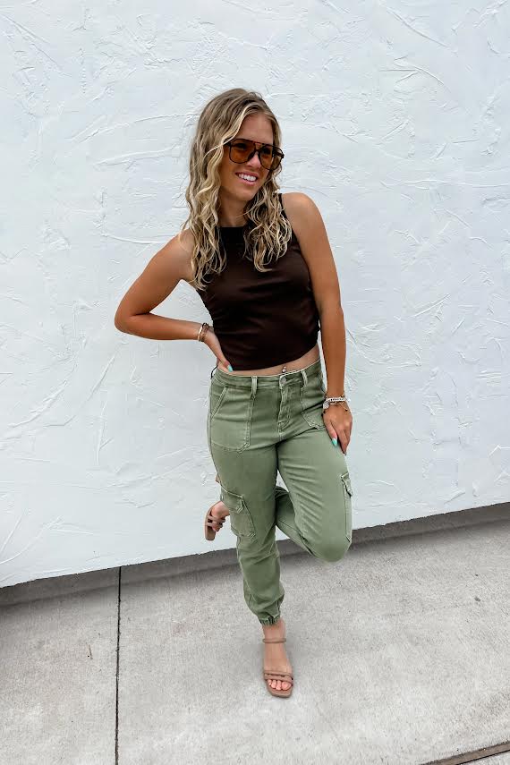 Quinn Cargo Joggers-GracieJeanBoutique