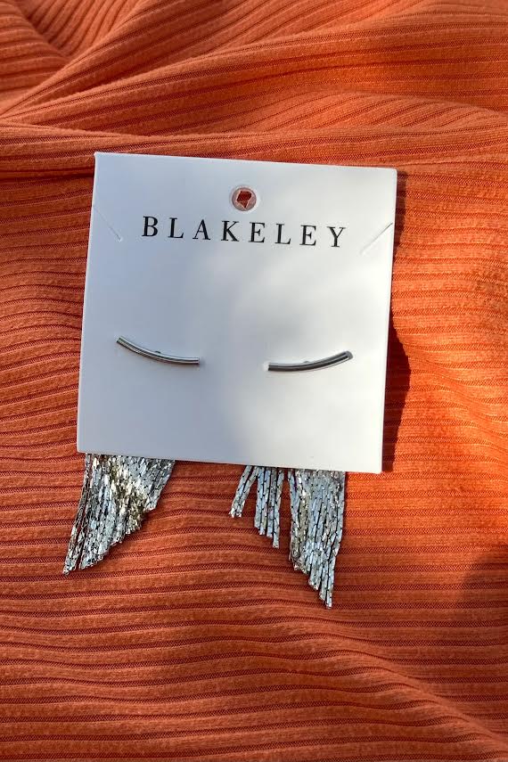 Vegas Fringe Earrings-GracieJeanBoutique