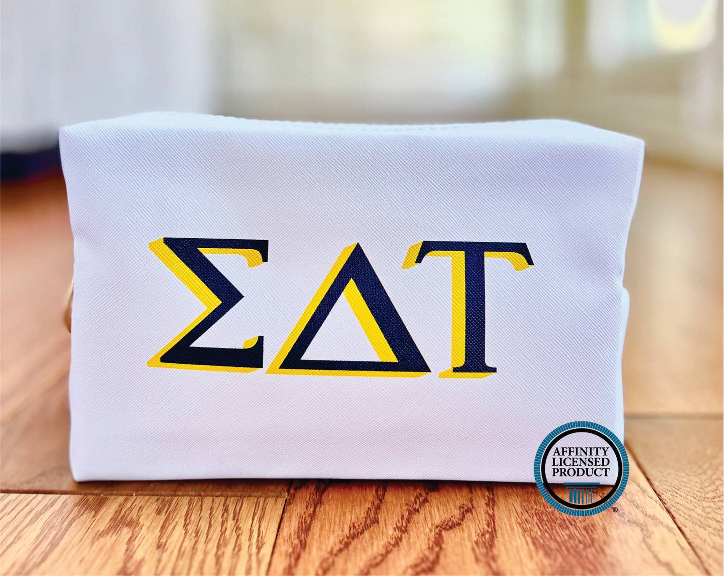 Licensed Sorority Accessory Cosmetic Bag: Kappa Alpha Theta
