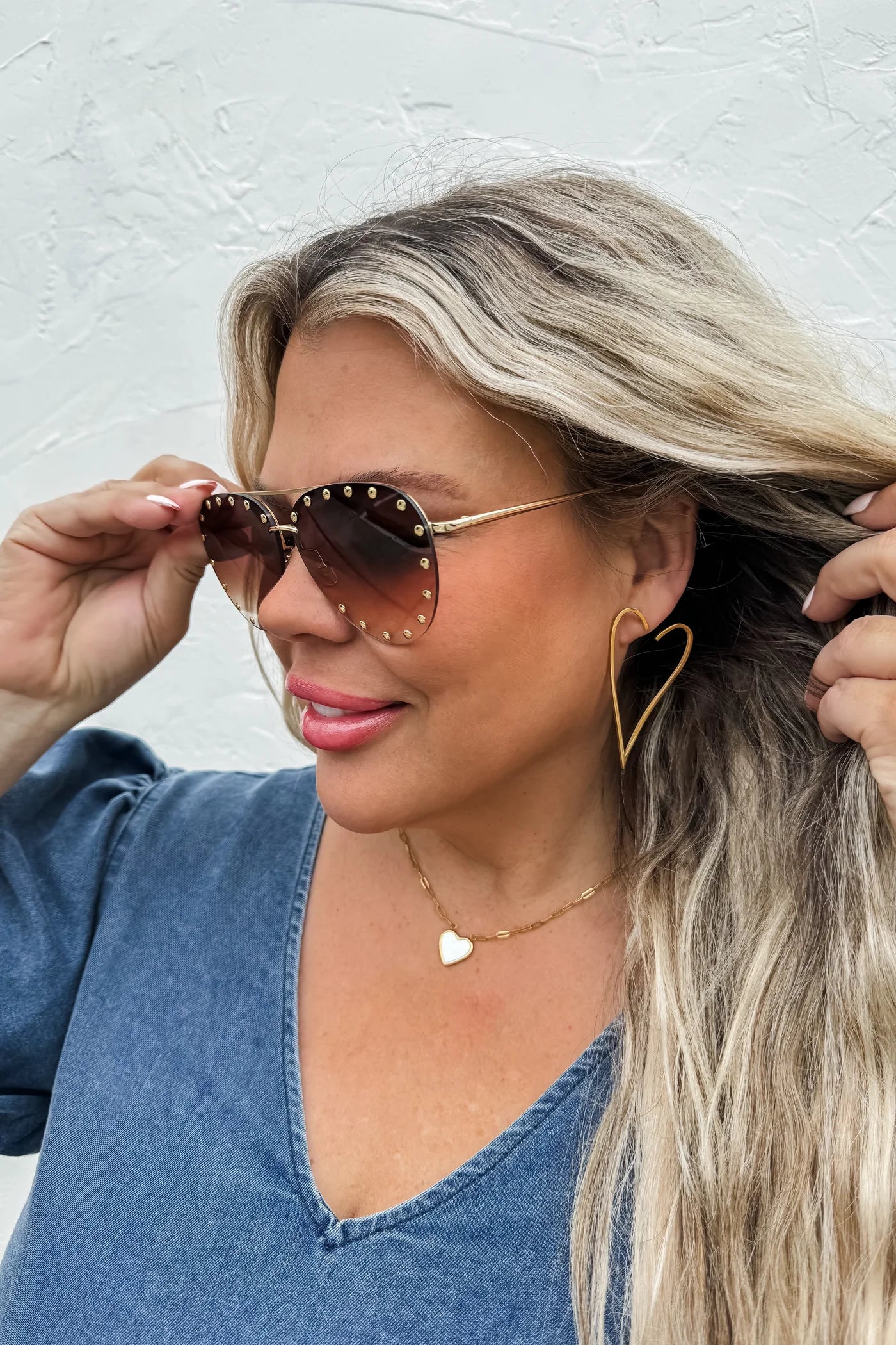 Heart Earrings-GracieJeanBoutique