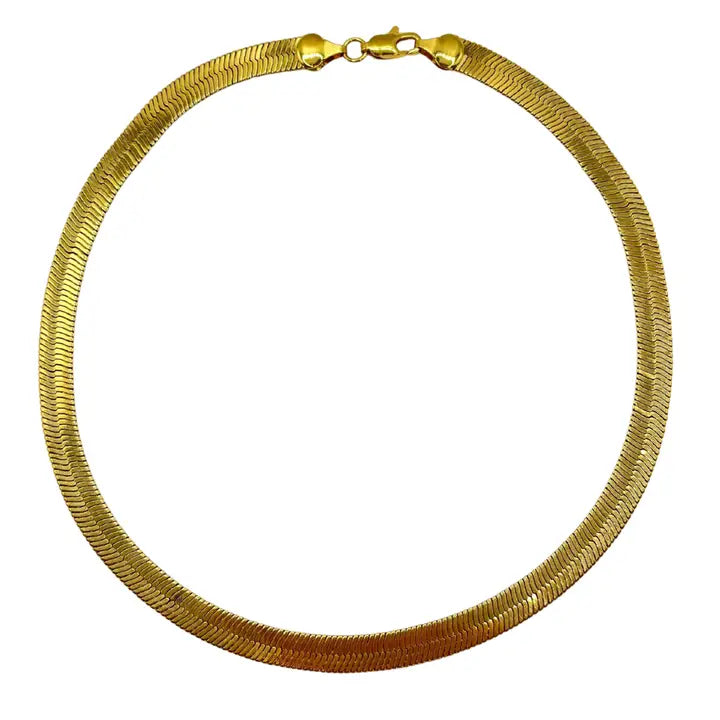 Herringbone Choker Necklace