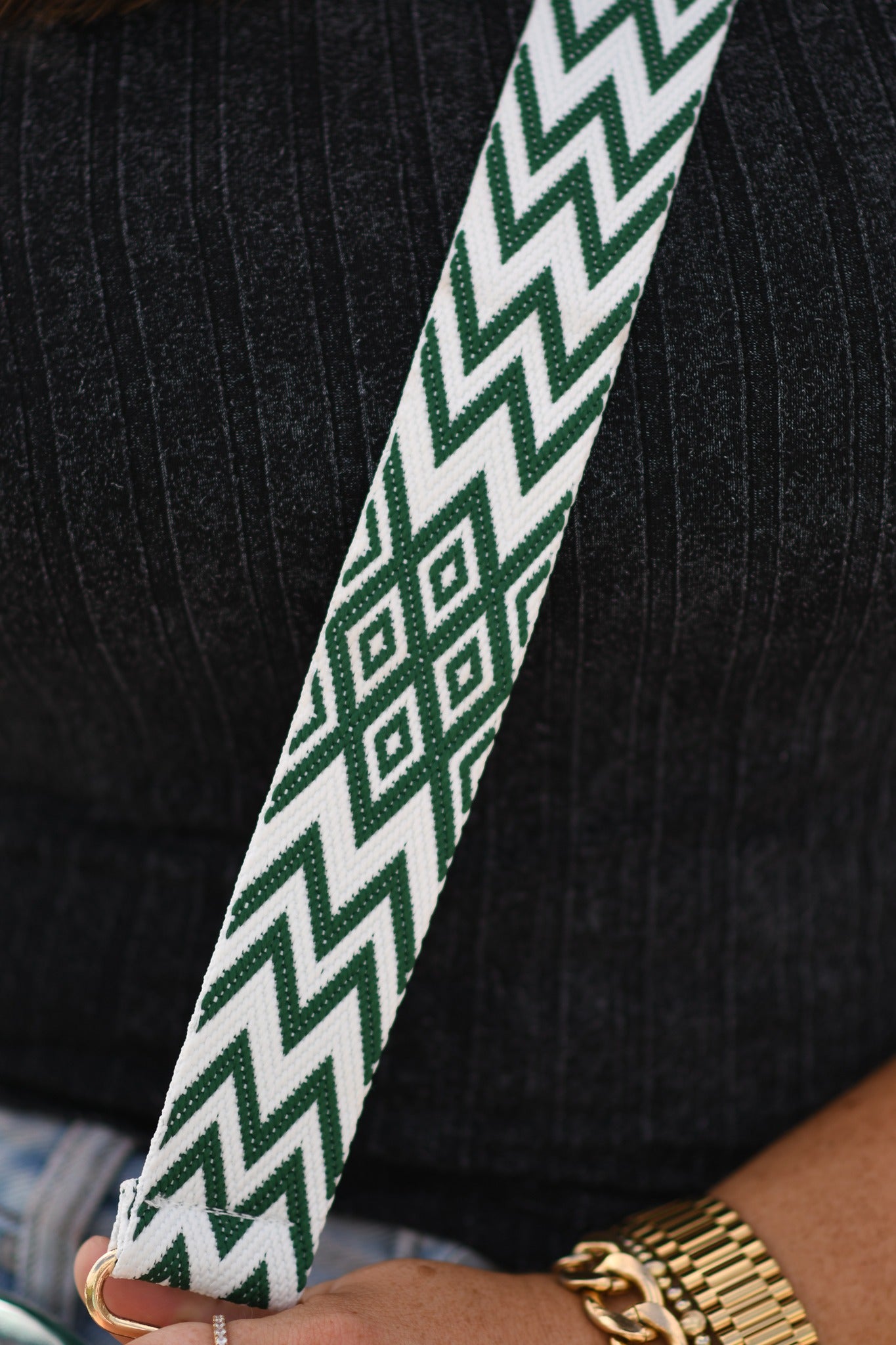 Clear Game Day Purse - Hunter Green