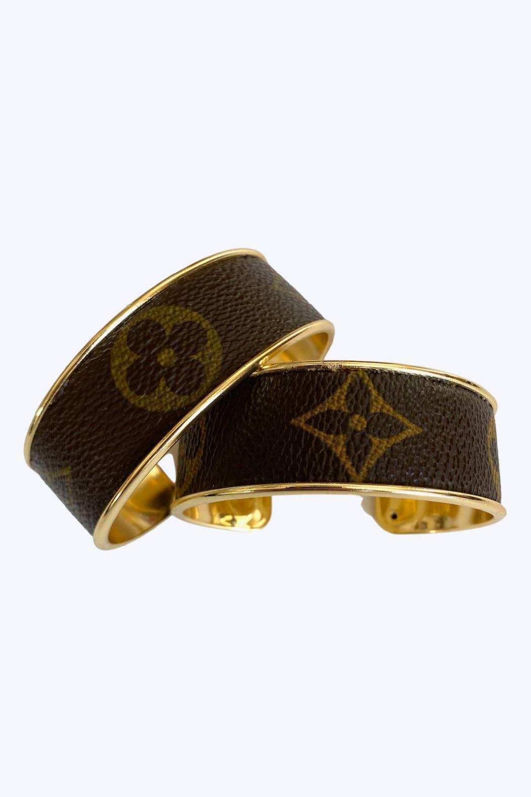Louis Vuitton Up-Cycled Channel Cuff Bracelet