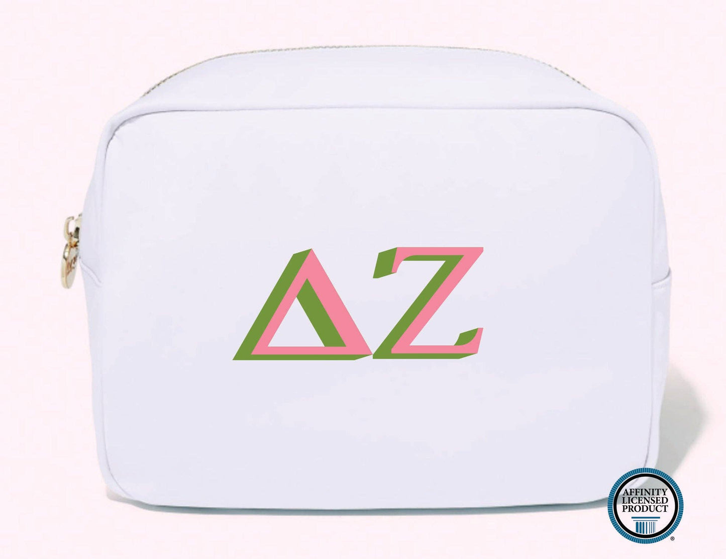 Licensed Sorority Accessory Cosmetic Bag: Alpha Chi Omega