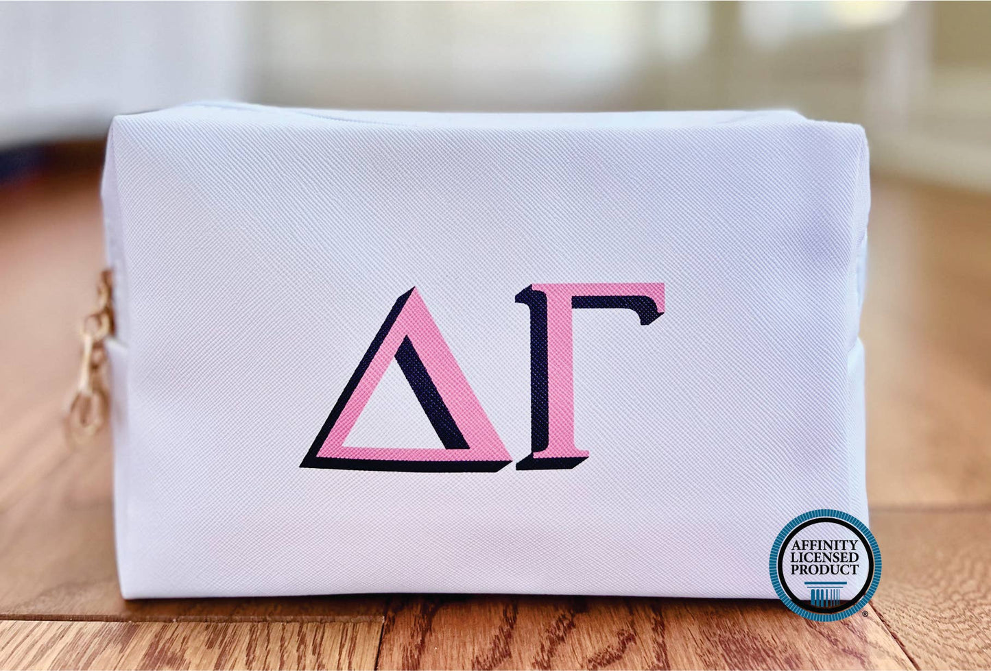 Licensed Sorority Accessory Cosmetic Bag: Pi Beta Phi