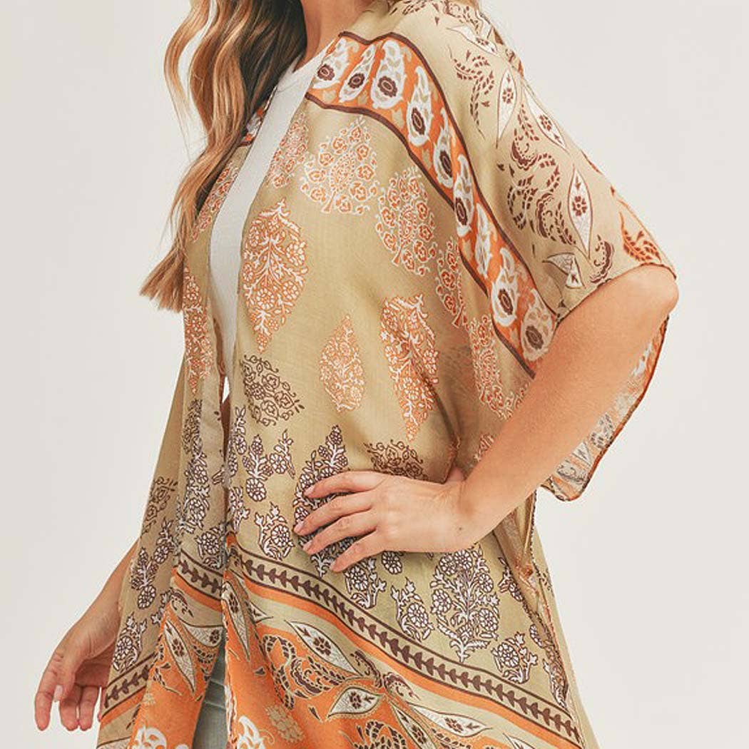 BOHO PRINT KIMONO