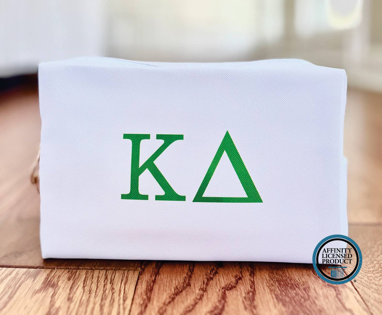Licensed Sorority Accessory Cosmetic Bag: Alpha Chi Omega