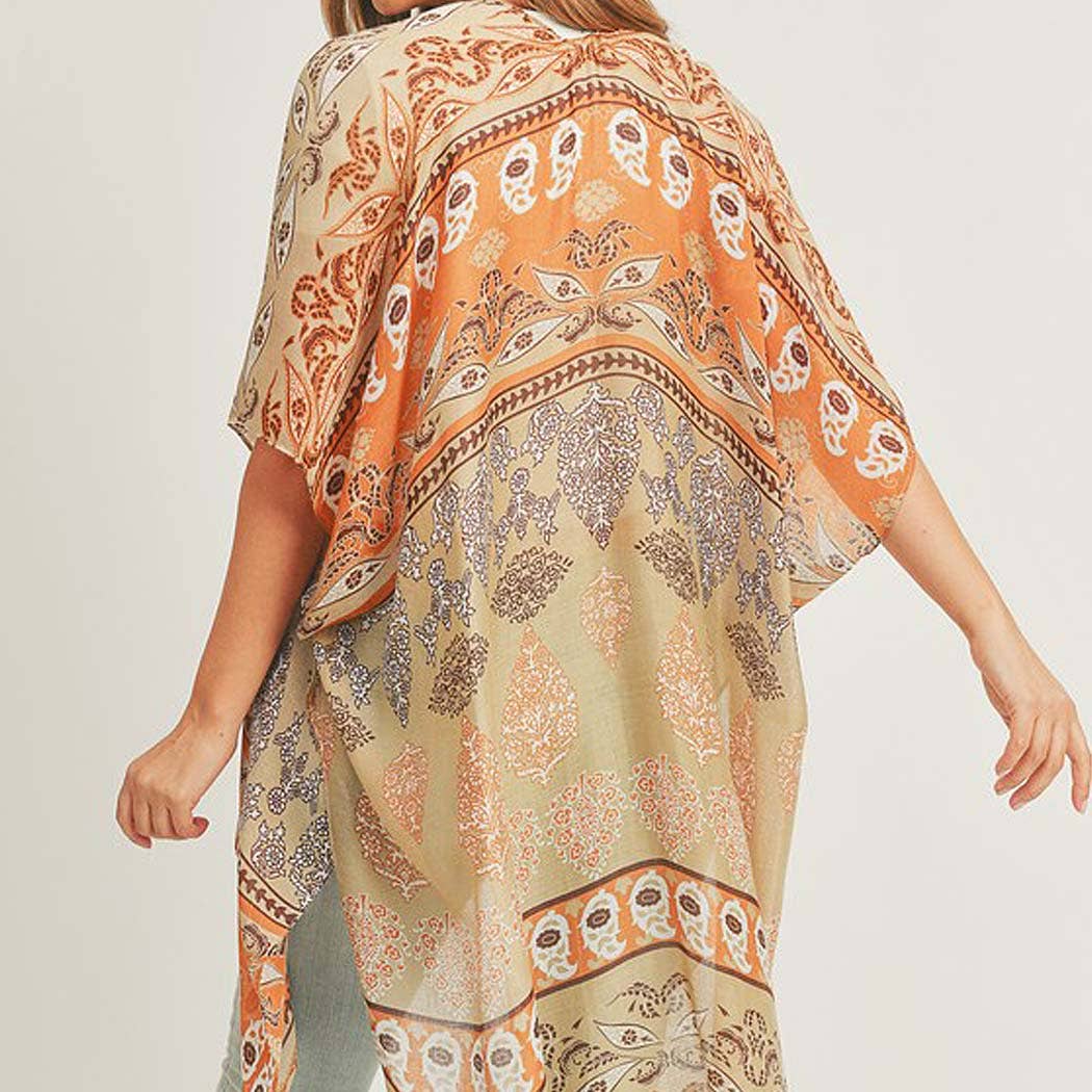 BOHO PRINT KIMONO