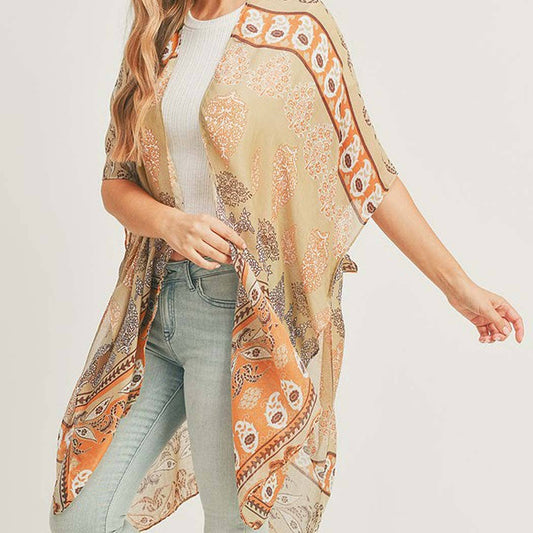 BOHO PRINT KIMONO