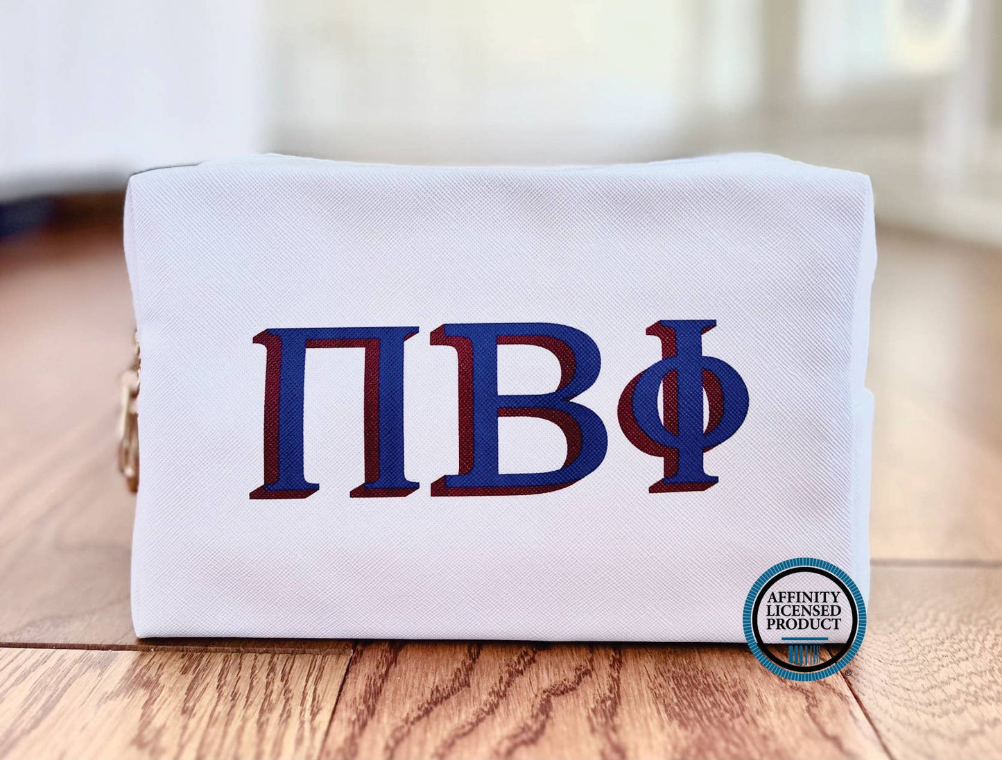 Licensed Sorority Accessory Cosmetic Bag: Pi Beta Phi