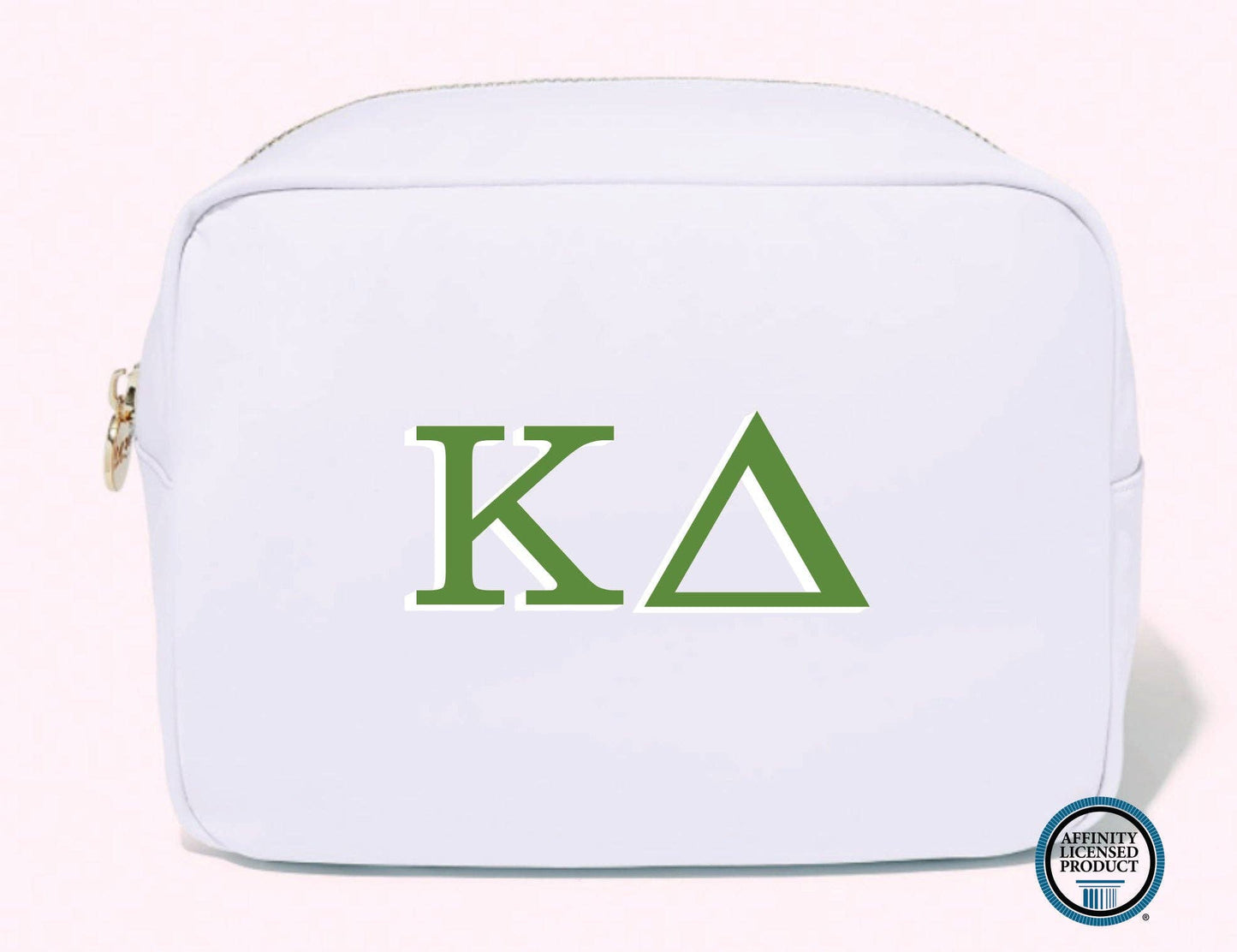Licensed Sorority Accessory Cosmetic Bag: Alpha Chi Omega