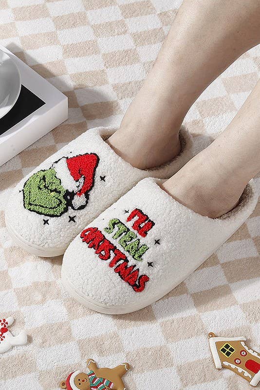 Reindeer Slippers