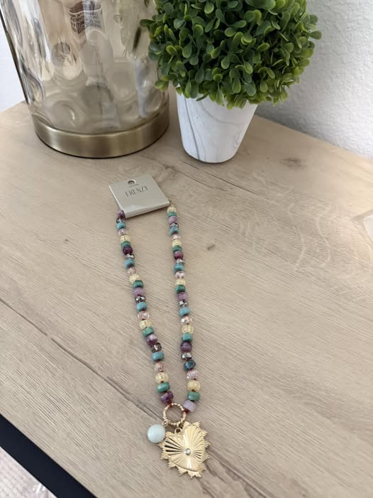 Heart Beaded Necklace