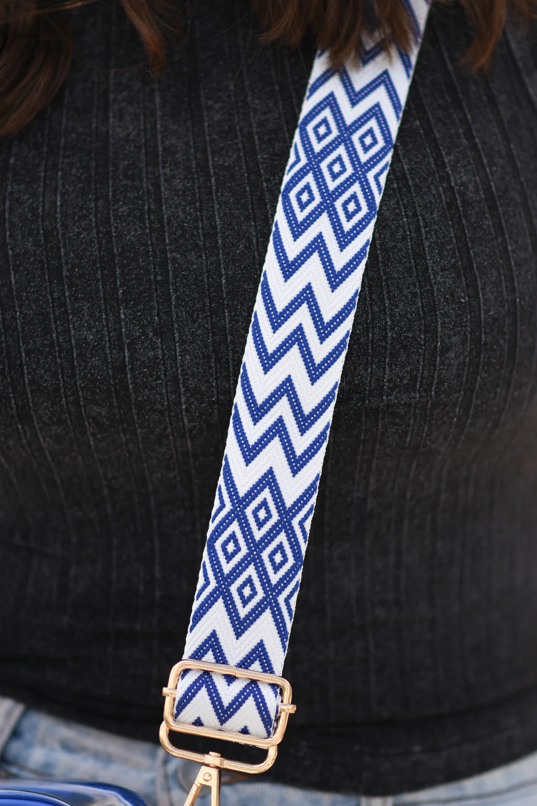 Clear Game Day Purse - Blue