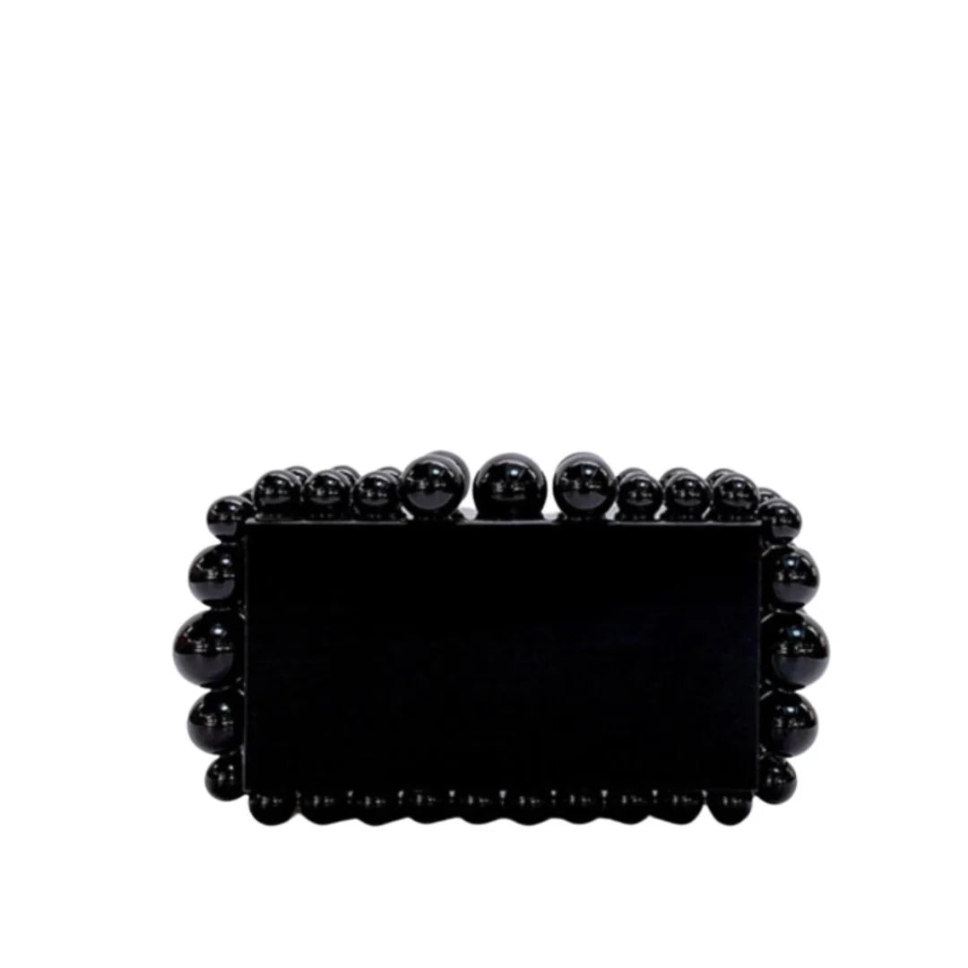 Cava Clutch - Black, Pearl or Silver