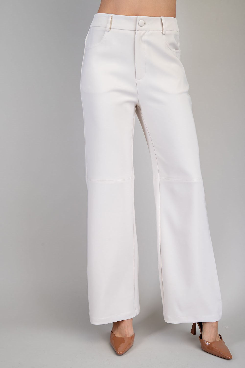 Milan Inspired Ruffle Top - Ivory