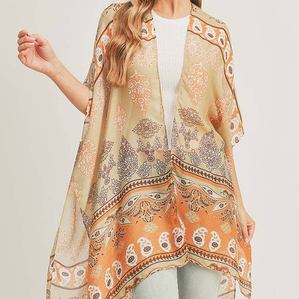 BOHO PRINT KIMONO