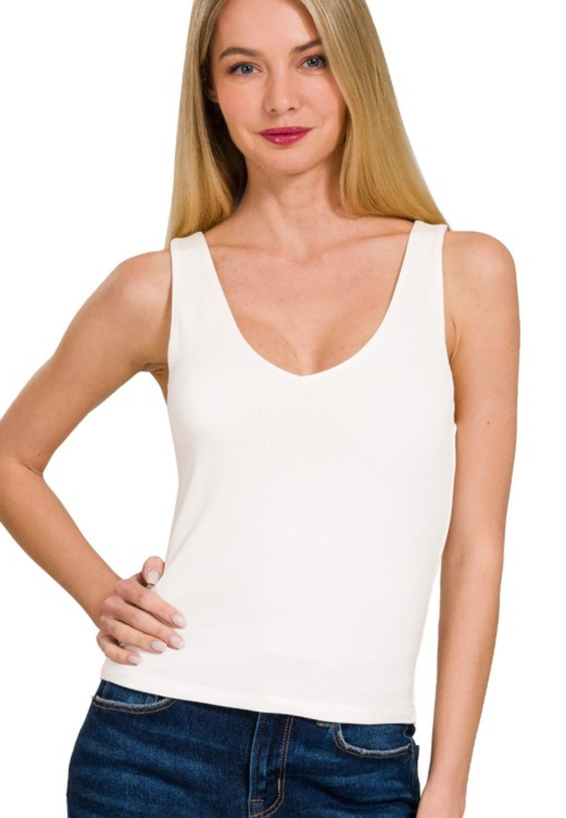 Double Layer Tank-GracieJeanBoutique