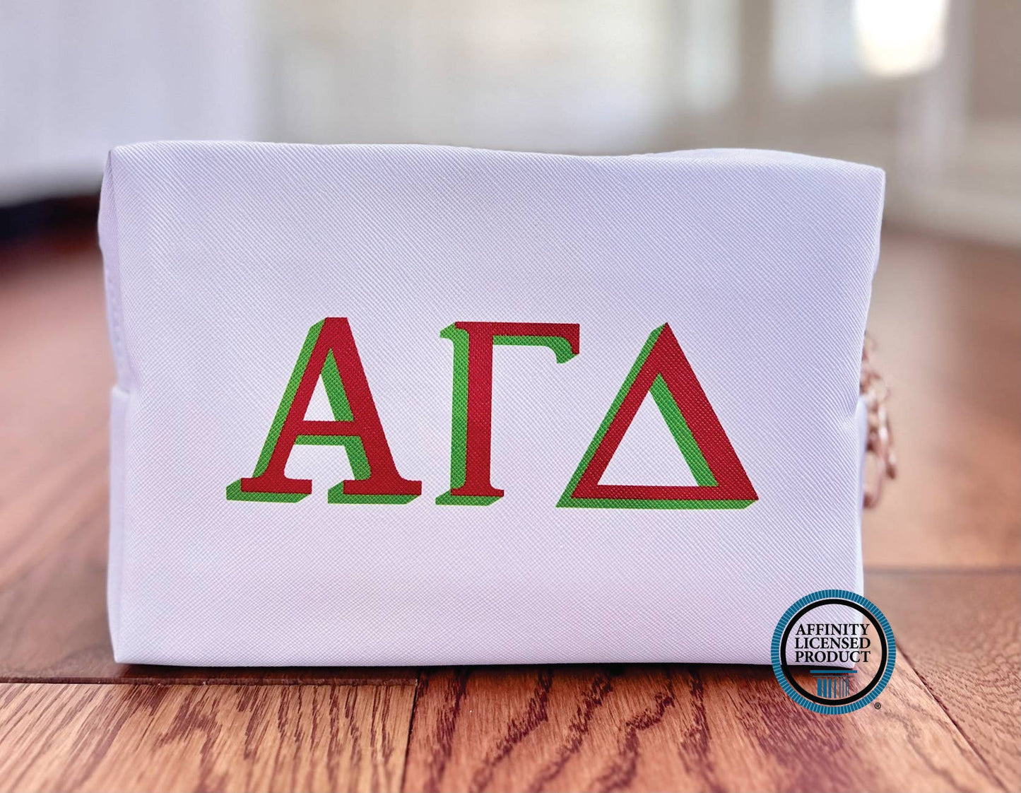 Licensed Sorority Accessory Cosmetic Bag: Kappa Alpha Theta
