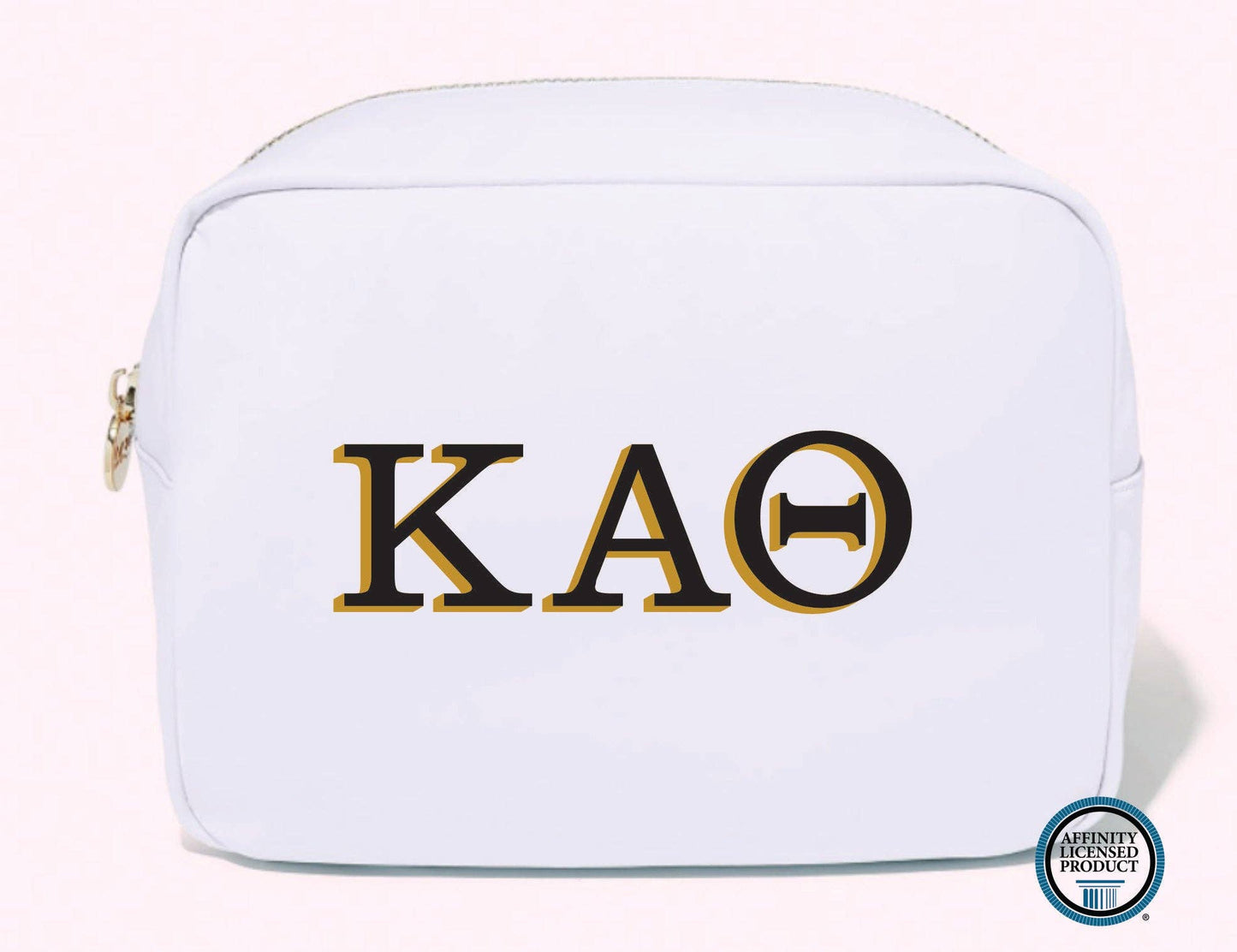 Licensed Sorority Accessory Cosmetic Bag: Alpha Chi Omega