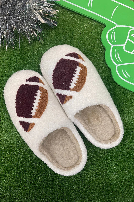 Football Slippers-GracieJeanBoutique