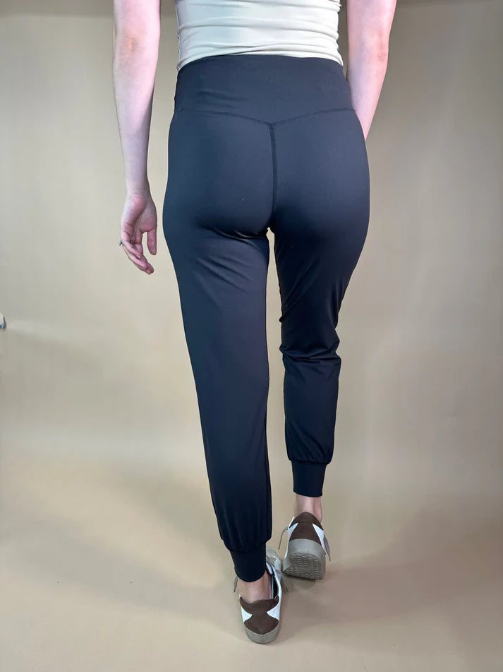 Raise The Bar Joggers - Black-GracieJeanBoutique