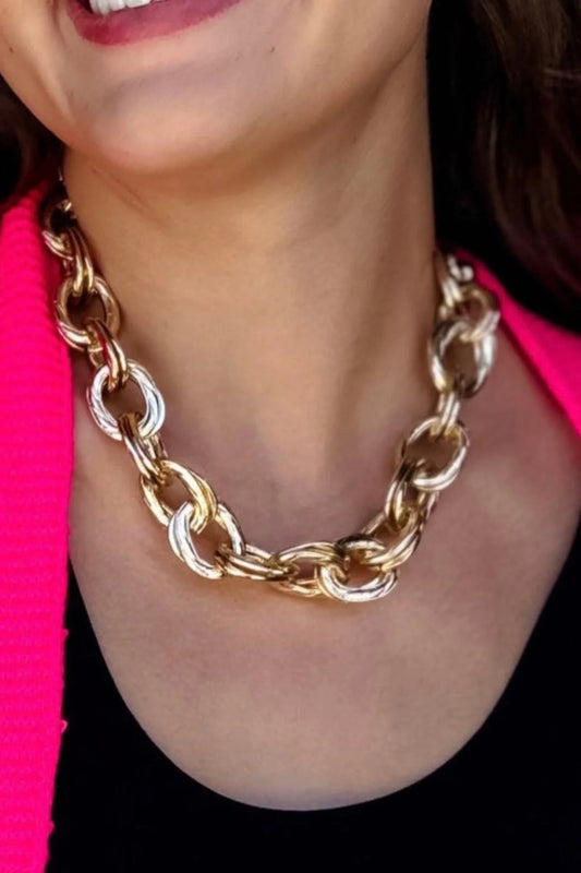 SOHO CHAIN NECKLACE-GracieJeanBoutique