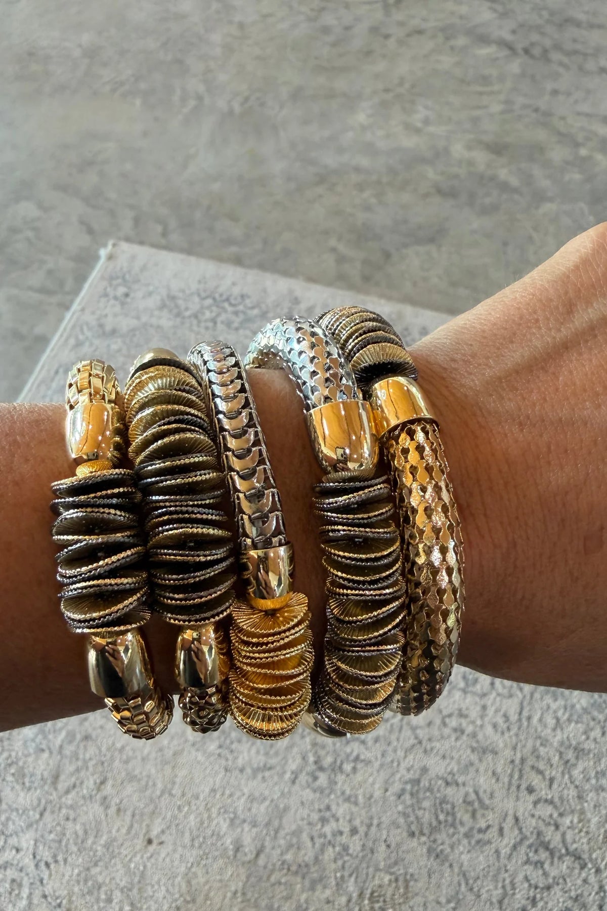 Statement Stack Bracelet Set