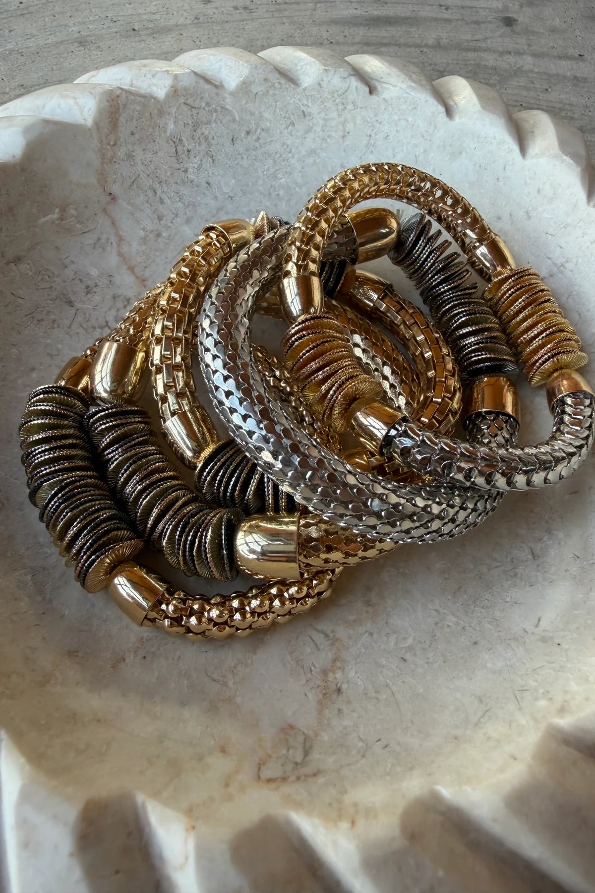 Statement Stack Bracelet Set