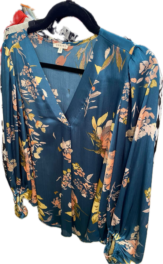 Floral Blouse-GracieJeanBoutique